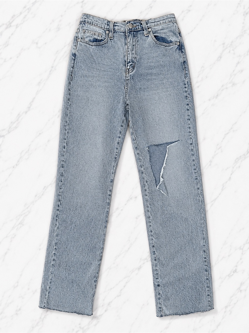 NWT Fashion Nova Catching Your Eye Stretch Straight Leg Jeans | Size 3